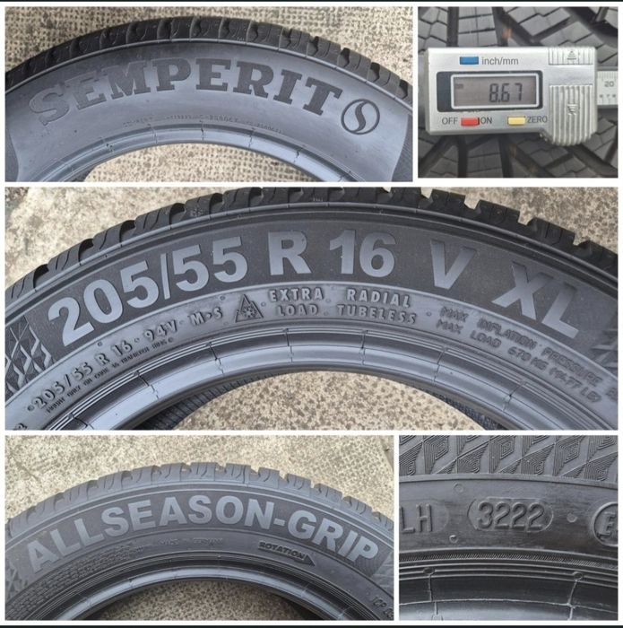 O bucată 205/55 R16 M+S iarnă - una Semperit Pirelli
