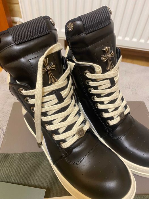 Rick Owens Chrome Hearts Geobasket