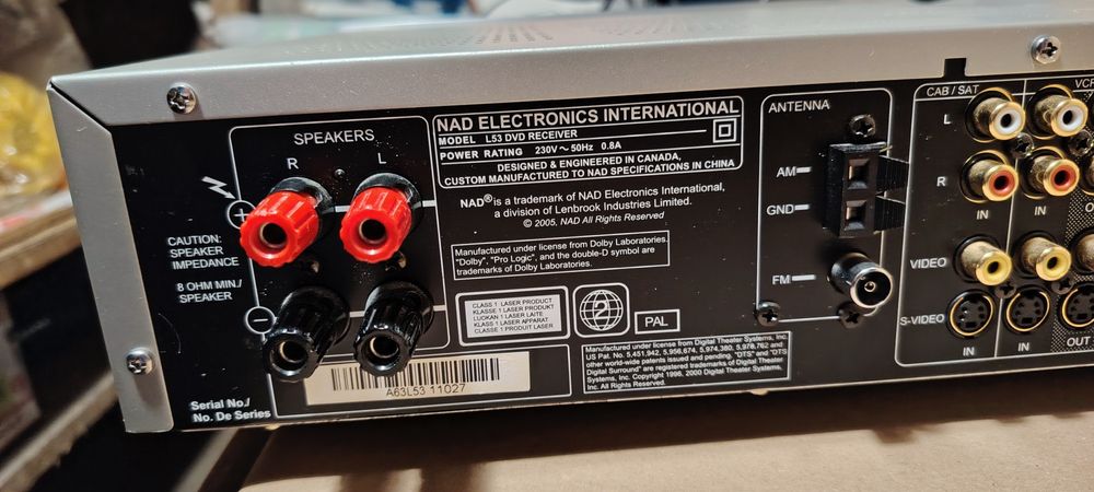 CD/MP3  receiver NAD L-53