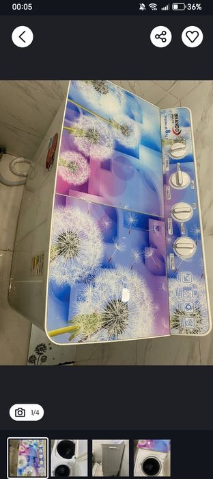 Polavtomat kir yuvosh mashinasi sotiladi 3.rmarta ishlatildi yengi tur