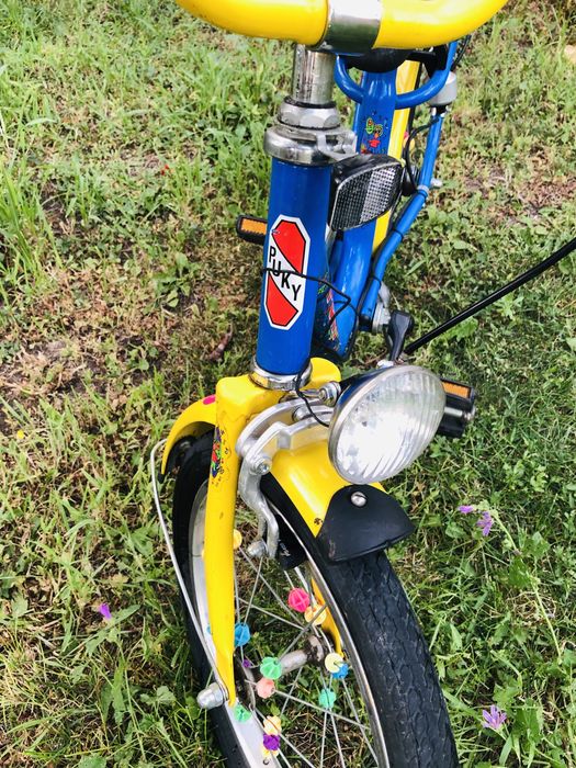 Puky велосипед. Детски велосипед Byox - Monster, син, 16