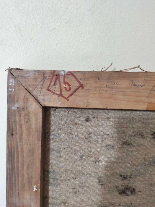 Tablou original u/p semnat Bradut Covaliu - Pomul fara brate