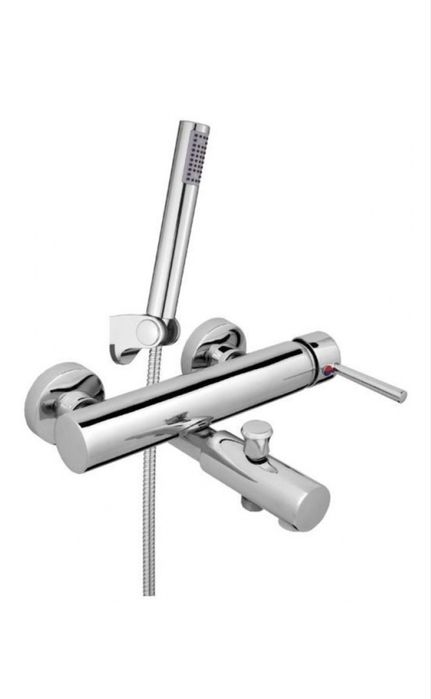 Смеситель для ванны с душем Rubineta Ultra-10/K U10K08, однозахватный