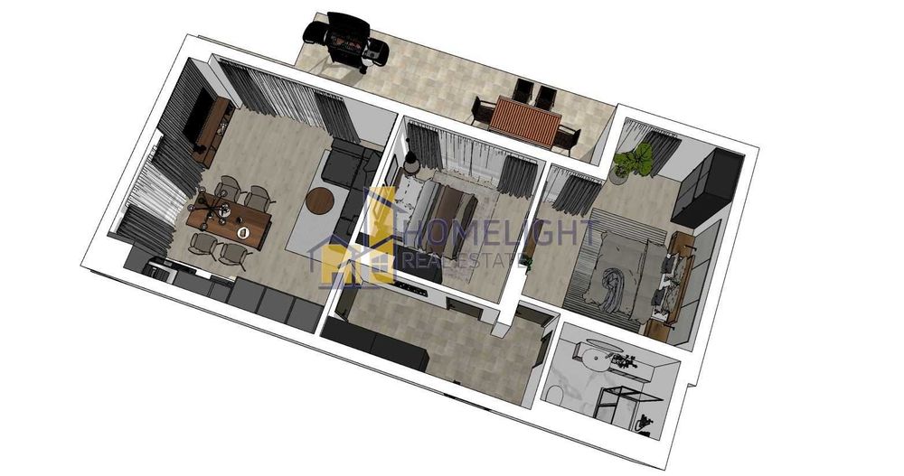 Продава се Тристаен апартамент в София, Студентски град - 128 кв.м за 2202 €/кв.м - Снимка #13