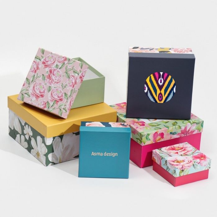 Барча турдаги коробкалар. Коробки всех видов