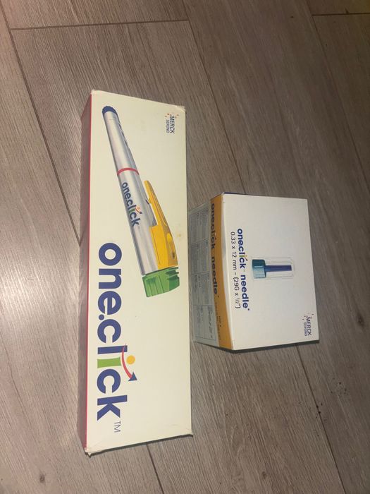 Шприцы one click новые