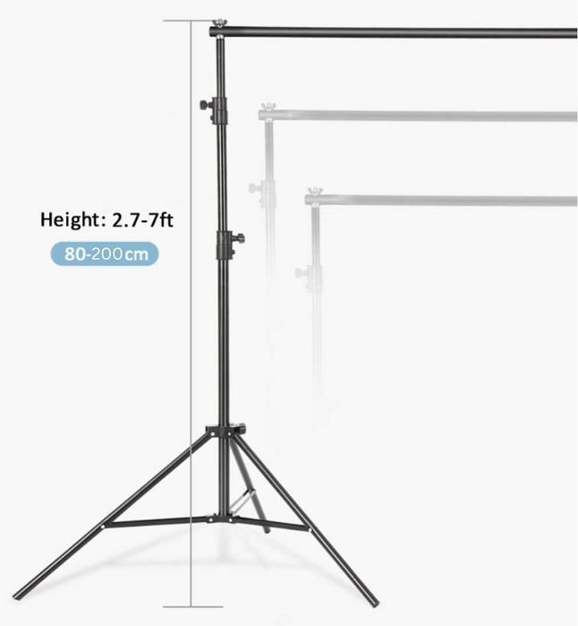 Фонова система 2 х 2 метра , за фотография , видео , украса и др.