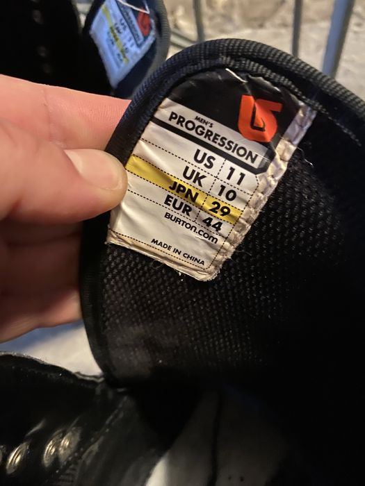 Vand boots snowboard burton