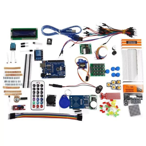 XXL Комплект за първи стъпки в програмирането, съвместим с Arduino UNO