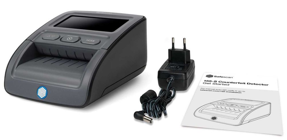 Нов Детектор за фалшиви EURO ЕВРО ЛВ банкноти/брояч Safescan 155-s
