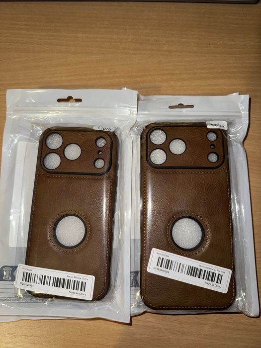 Husa LUX Piele iPhone 17 Pro/ProMAX /15 PRO *SIGILAT*