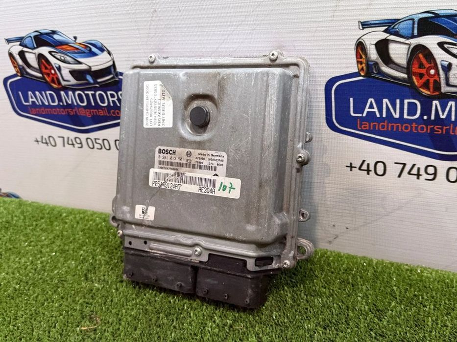 CALCULATOR MOTOR ECU CHRYSLER 300C CRD 3.0 DIESEL 2009 COD OEM 0281013901 / P05149124AD / BERLINA 2006-2010