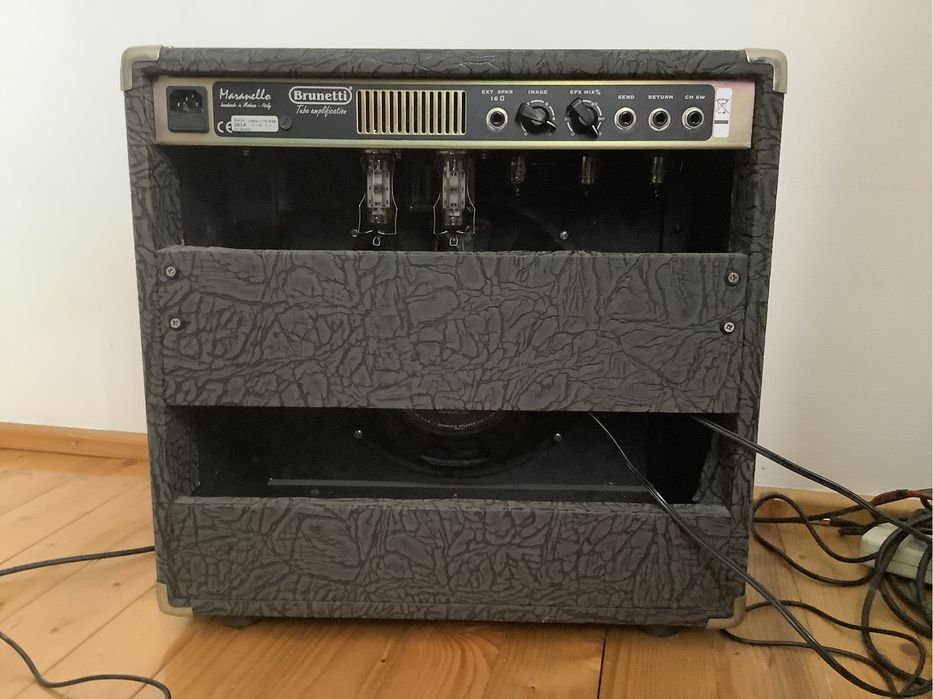 Brunetti Maranello amplificator chitarà full làmpi