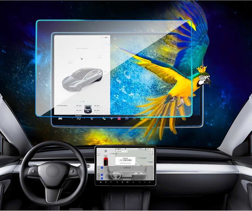 Стъклен протектор за Tesla Model 3 2024 и XIAOMI SU7