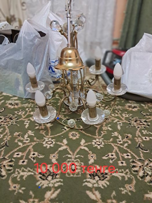 Люстра 5 рожковая
