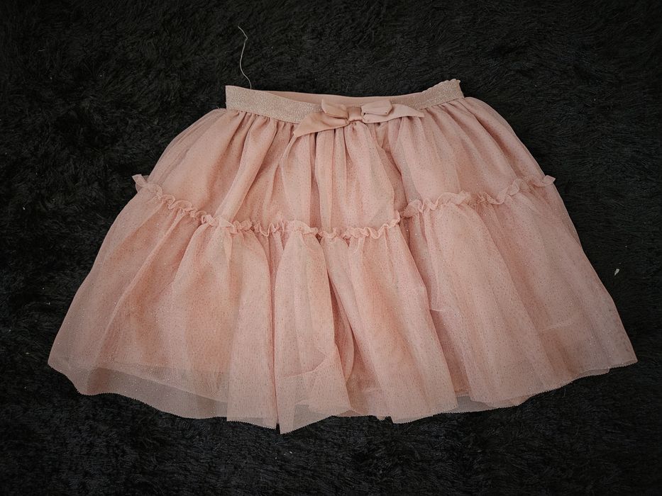 Fustita tulle roz fetite 6-8 ani H&M