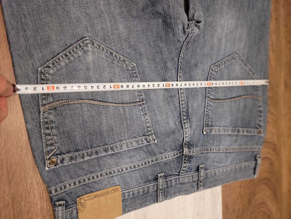 Мъжки дънки / дънков панталон в сив нюанс, размер W 34, L 34