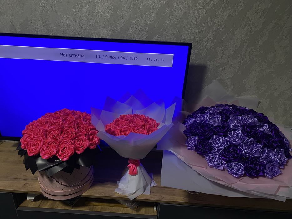 Продаю букеты из атласной ленты