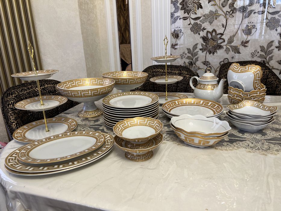 Сервиз, посуда, столовый сервиз versace