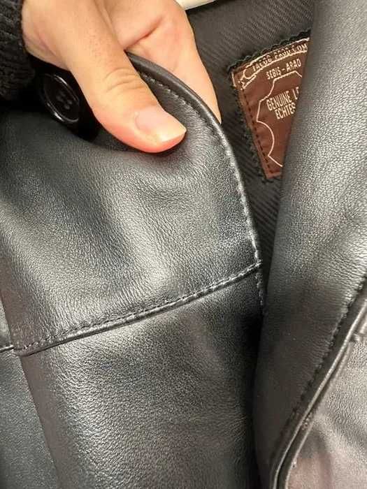 (IacobProd) Geacă de piele bărbați (mărime 48)
