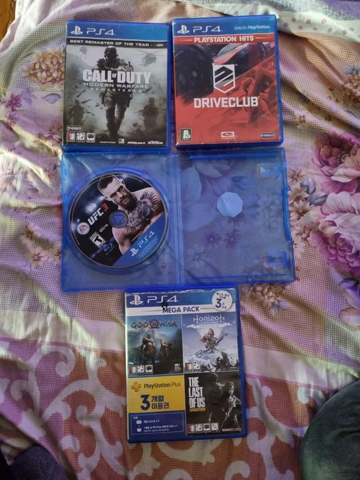 Диски игровые ps4