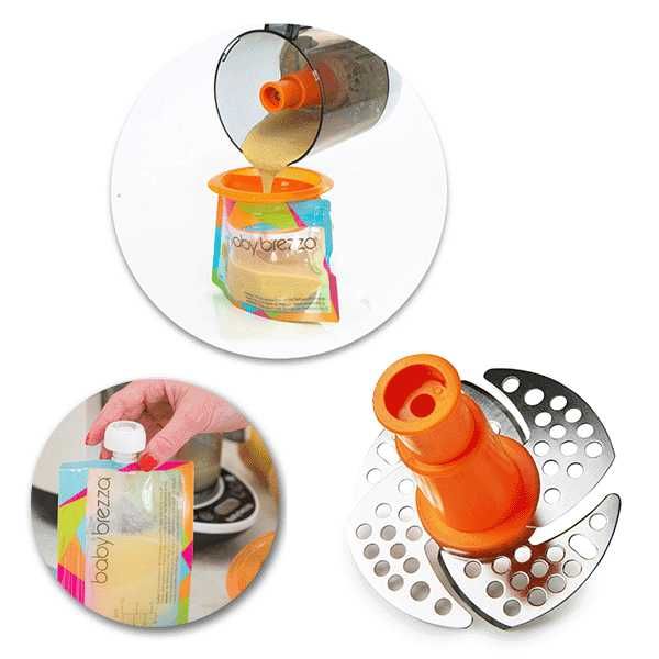 Aparat gatit aburi pentru bebelusi Baby Breeza Deluxe, diversificare