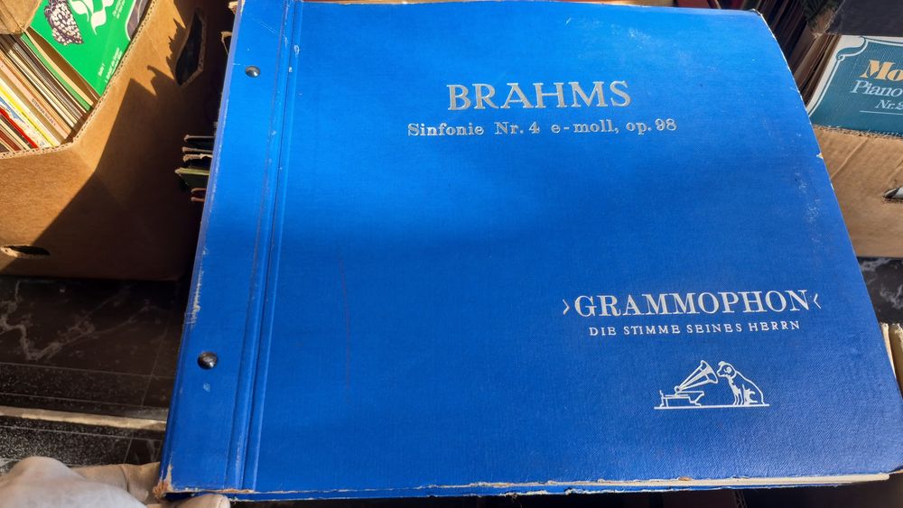 Vând lot 10 Discuri Grammophon & patefon colectie cu muzica clasică