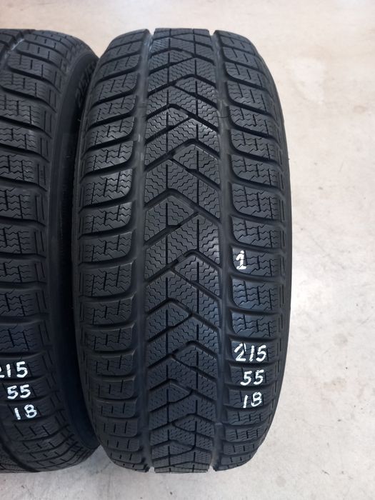 215/55/18 95H 4бр.PIRELLI WINTER Неразличими от НОВИ-DEMO