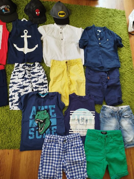 Летни дрехи за момче 5-6 год