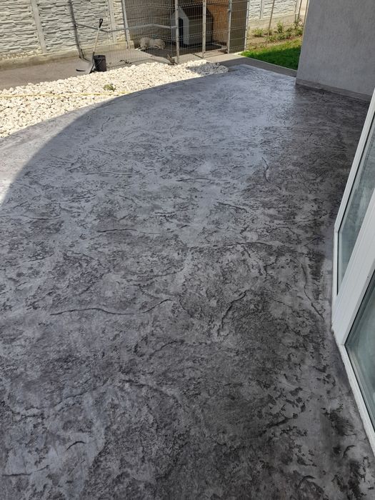 Beton amprentat  muntenia