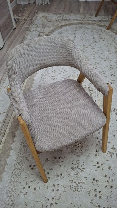 Стулья-кресло мягкие.