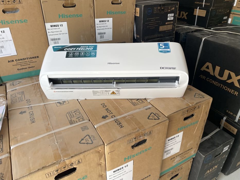 Кондиционер hisense 12 wings со склада имеется доставка по городу!!!