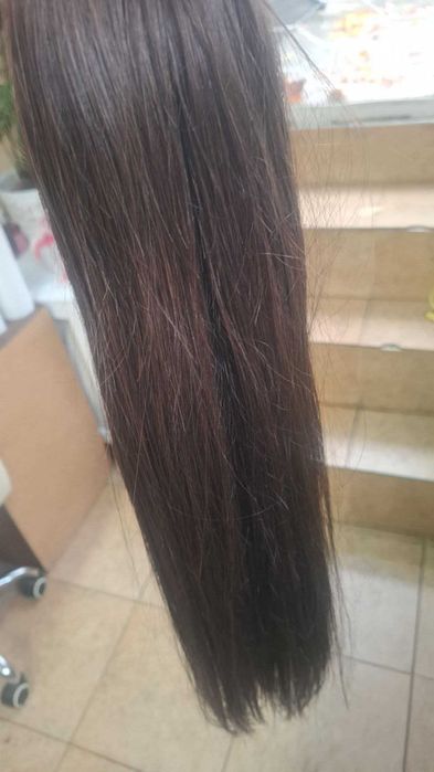 Естествена европейска  коса  100 гр