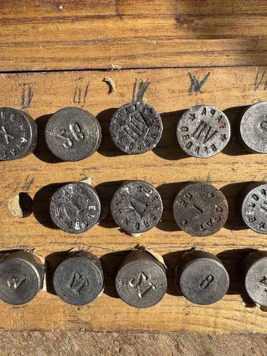 Ретро Щемпел за зепечатване с восък 40 броя