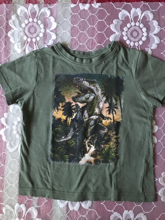 Set 6 Tricouri copii marimea 104/110 4-5 ani Disney Tom Jerry Dinozaur