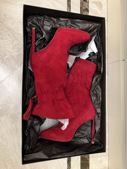 Сапоги замшевые Roberto Cavalli