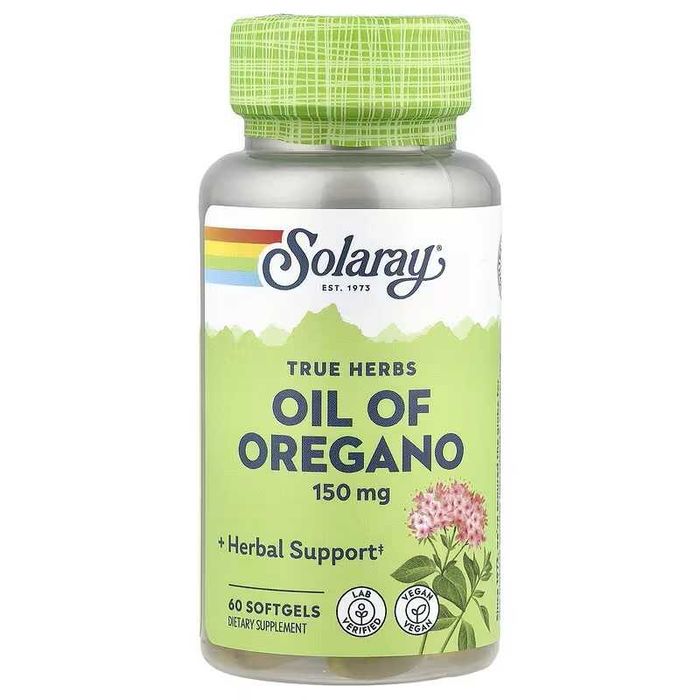 Solaray oregano oil масло орегано oregano oil масло Oil of Oregano