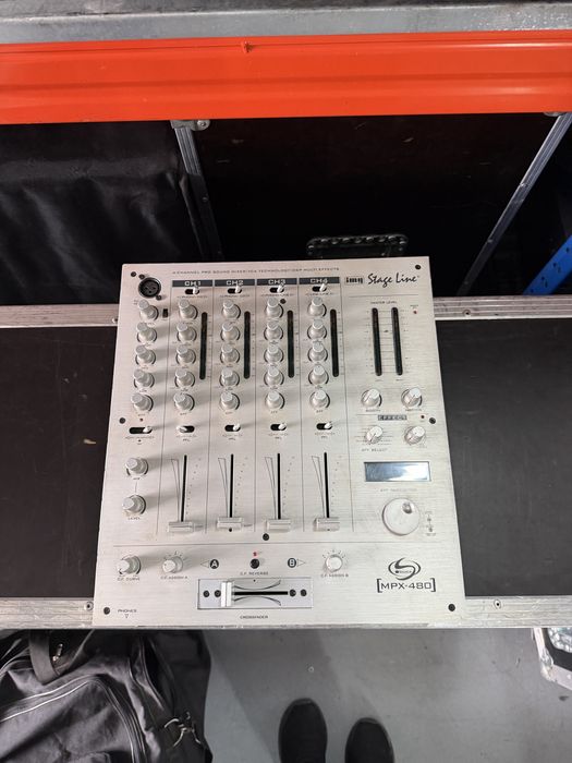 Vand boxe rcf hd12-A, ta2400 the t.amp, void infinite qx,5 dj-tech ax600, mixer dj stage line mpx-480