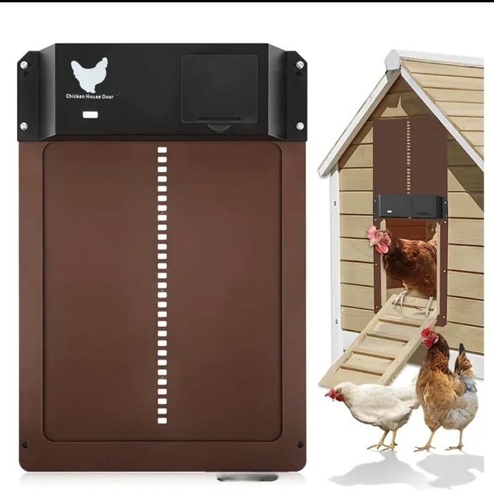 Vand usa automata pentru cotet/tarc de gaini