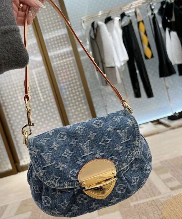 Сумка Louis Vuitton джинсовая
