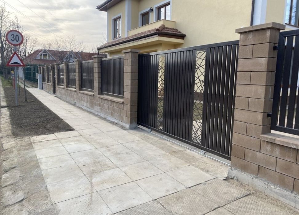 Porți-balustrade fier forjat