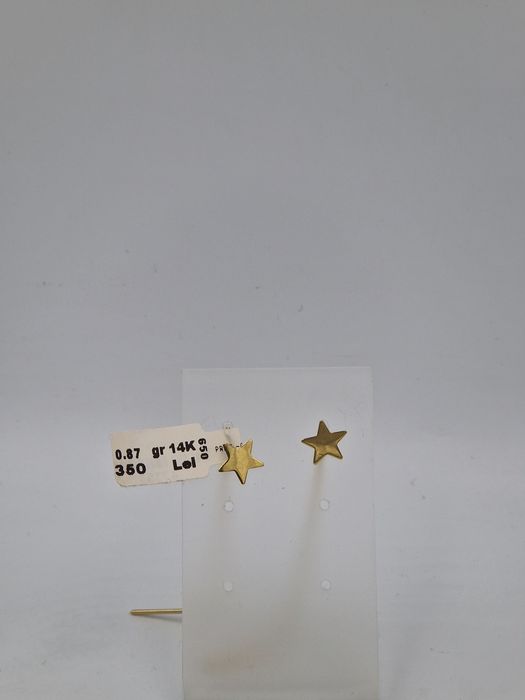Cercei Aur 14k Greutate 0.87gr #47353