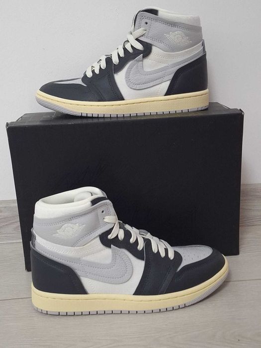 Nike Air Jordan 1 Mid Grey/Black – Size 36.5, Brand New, Original