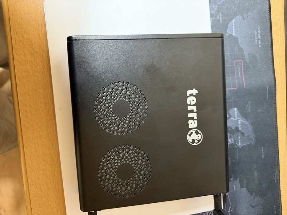 Mini Pc Terra 5000V5, Silent Greenline I3-8100 3.6Ghz, 8Gb ddr4, 256gb