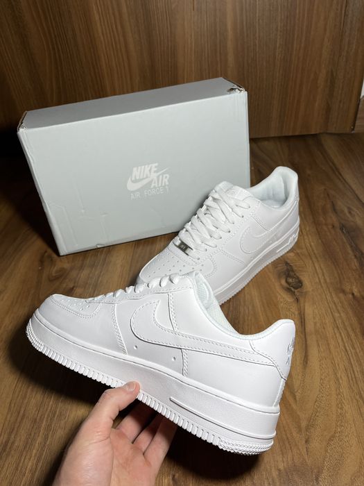 air force 1 tripple white marimea 41
