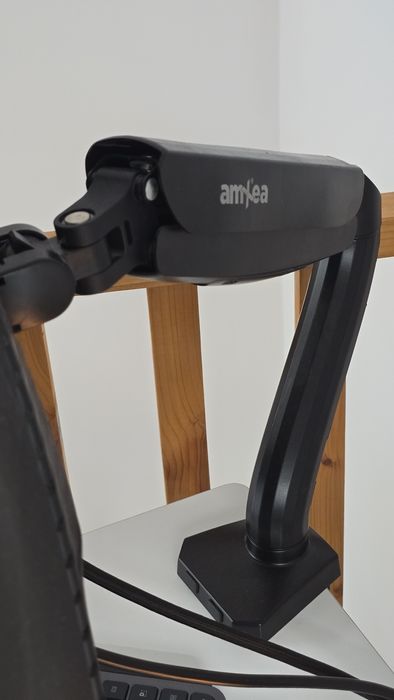 Monitor Gaming Curbat Dell 27" 144Hz + Braţ Birou Reglabil amXea (Set Complet)