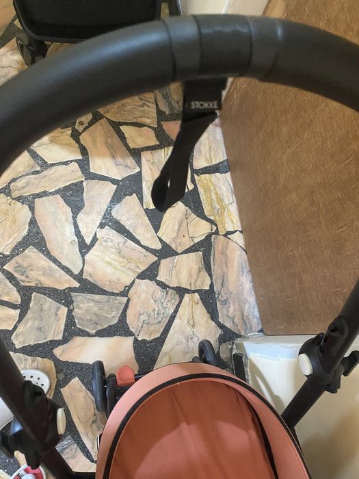 Stokke Yoyo 3 ползвана само 2 месеца като нова, кош (0-6), седалка 6+м