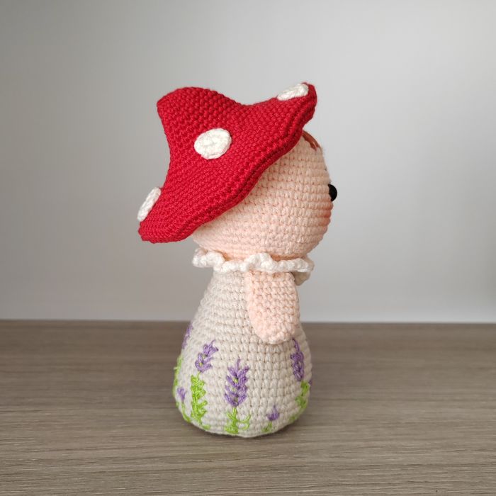 Ciupercă croșetată