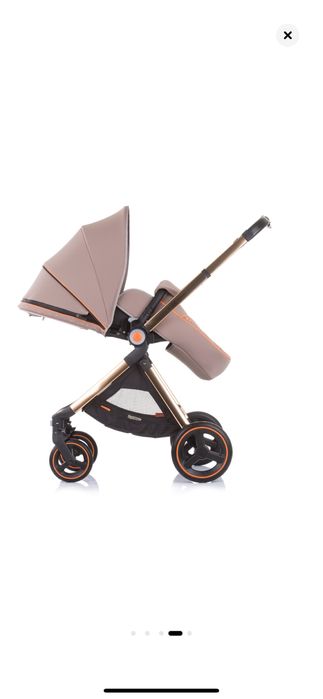 Детска количка Chipolino Elite Neon 3 в 1. В много добро състояние!