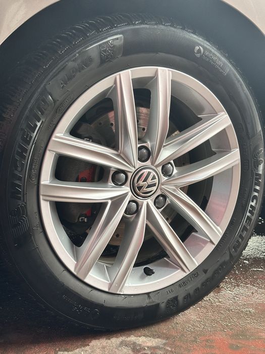 Jante  R16 originale vw golf +anvelope Michelin 205 55 16